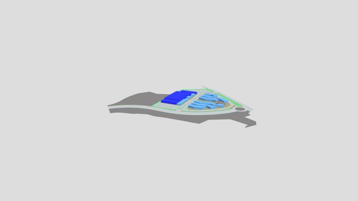 VOLUMEN SKETCHFAB PUEBLITO 3D Model