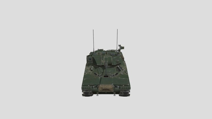 XM800T (War Thunder / Seek & Destroy) 3D Model