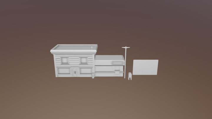Arcade Early Version 3D Model