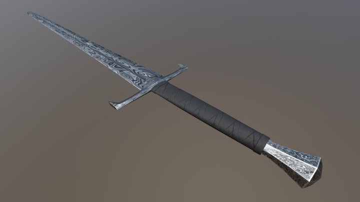 The Viscount (Sword for Unity) 3D Model