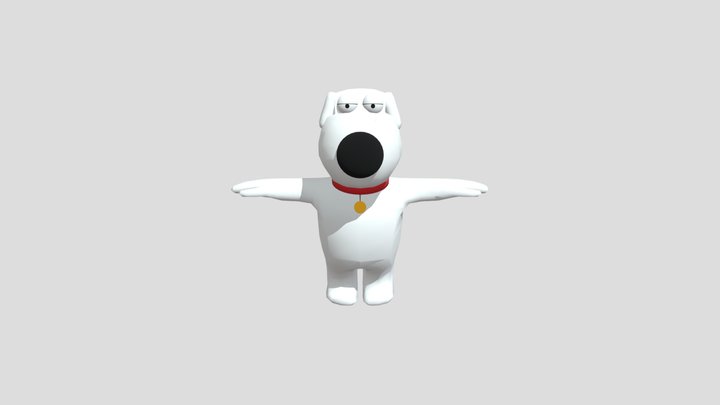 Brian Griffin 3D Model