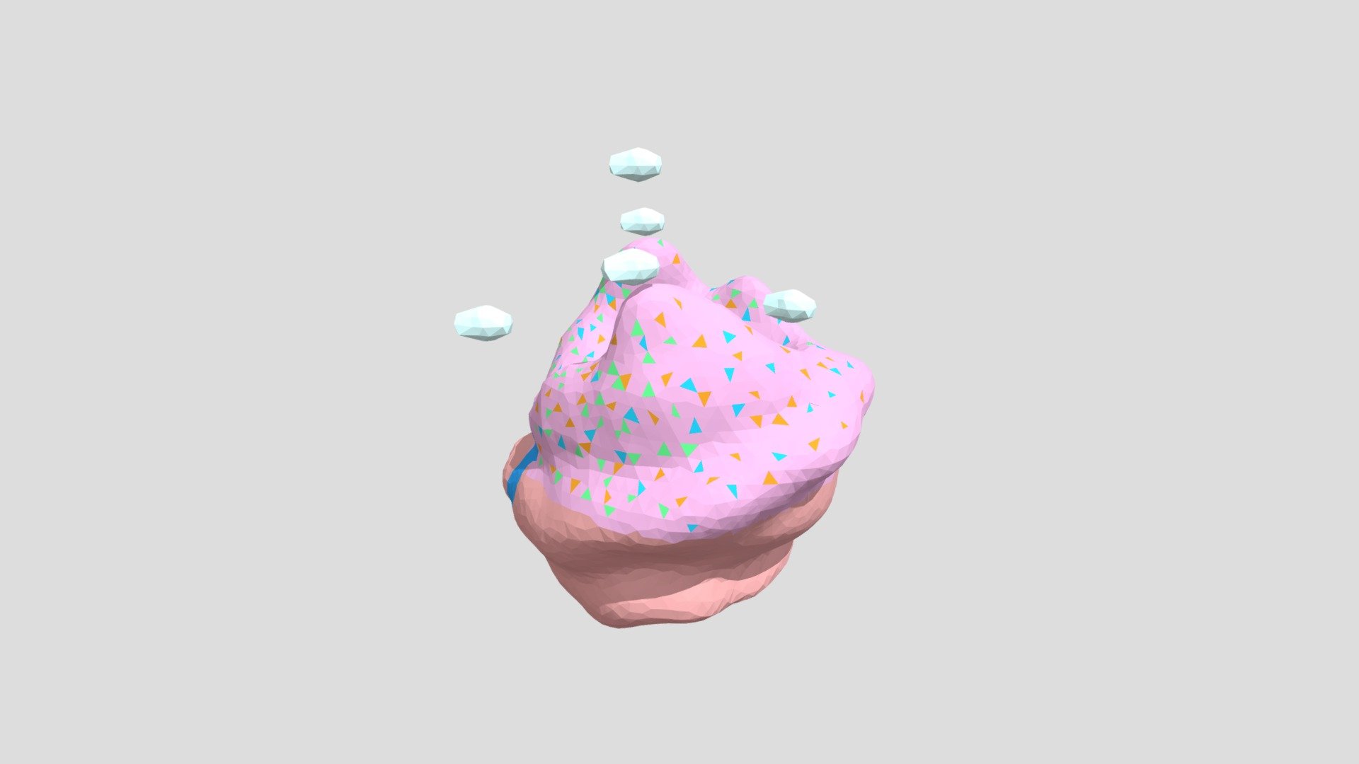 Low- Poly Donut Island