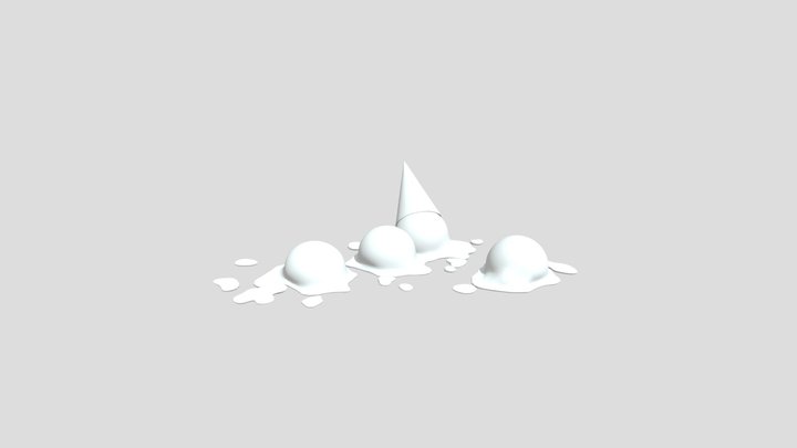 Icecream 3D Model