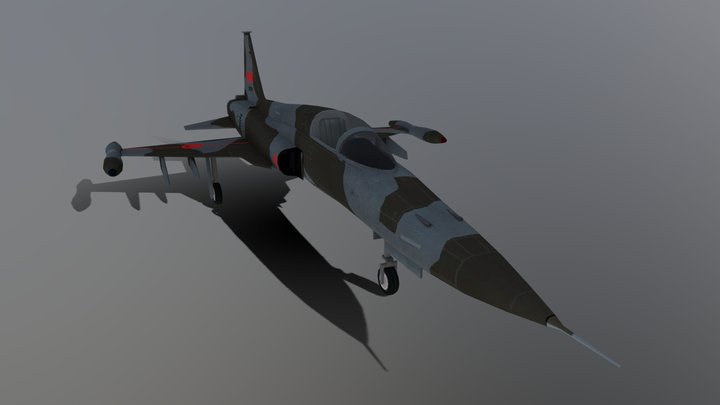 CF-116 Freedom Fighter (Canada) – Free 3D Model STL