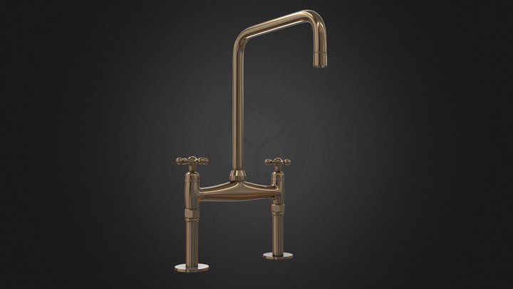 Bridge Faucet 3D Model
