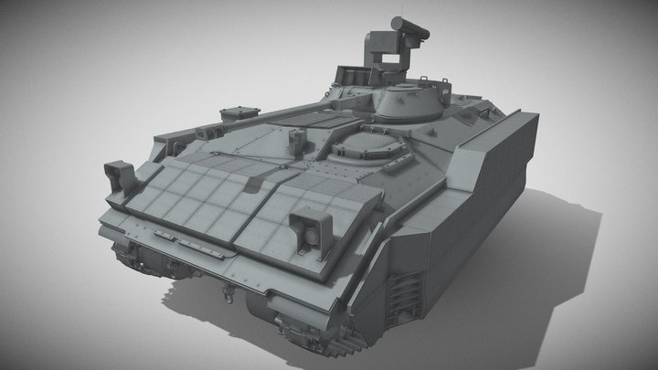 Upiór Infantry Fightning Vehicle 3D Model