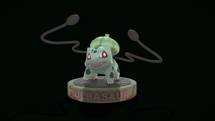 Bulbasaur 3D Model