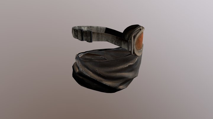Mask Dust 3D Model