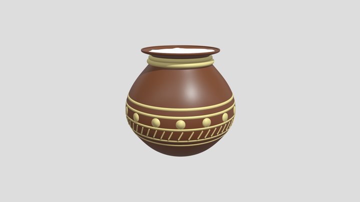 Clay Pot 3D Model