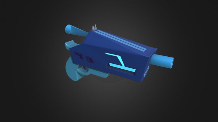 Pistola_Jeringas 3D Model