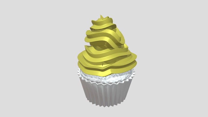 free mode of cupkace high polly model 3D Model