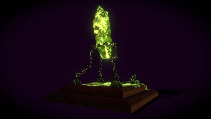 Crystal of Acid 3D Model