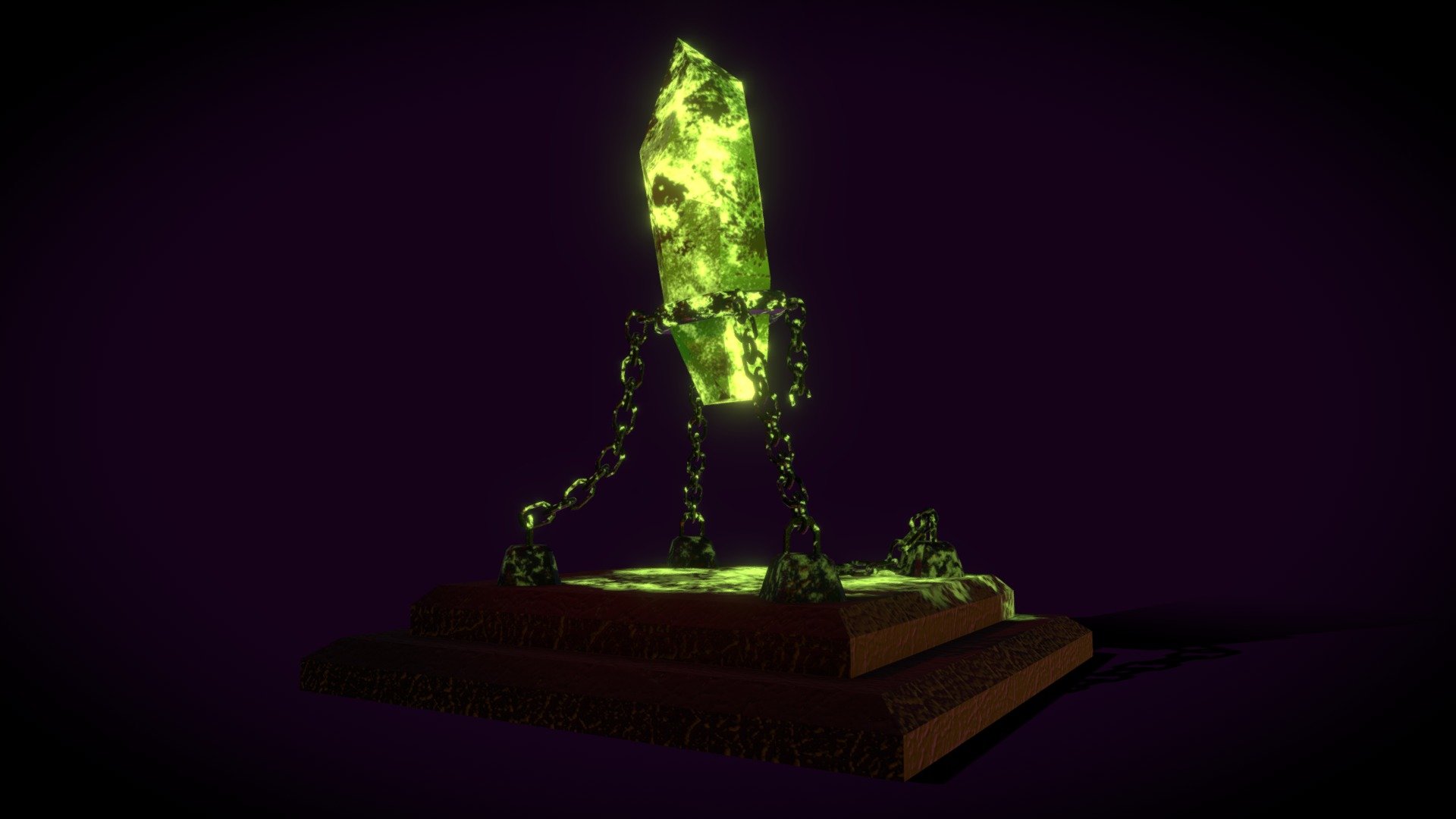 Crystal of Acid - 3D model by ArchieMoffat [bc08791] - Sketchfab