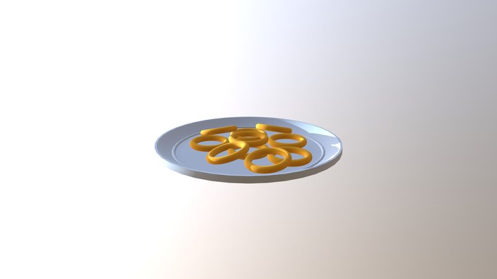 Onion dish 3D Model