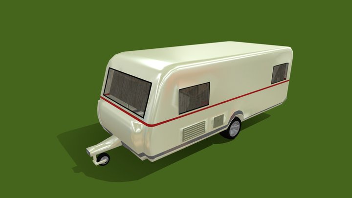 Large Caravan – Gratis 3D-model STL