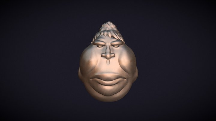 Meximutt head 3D Model