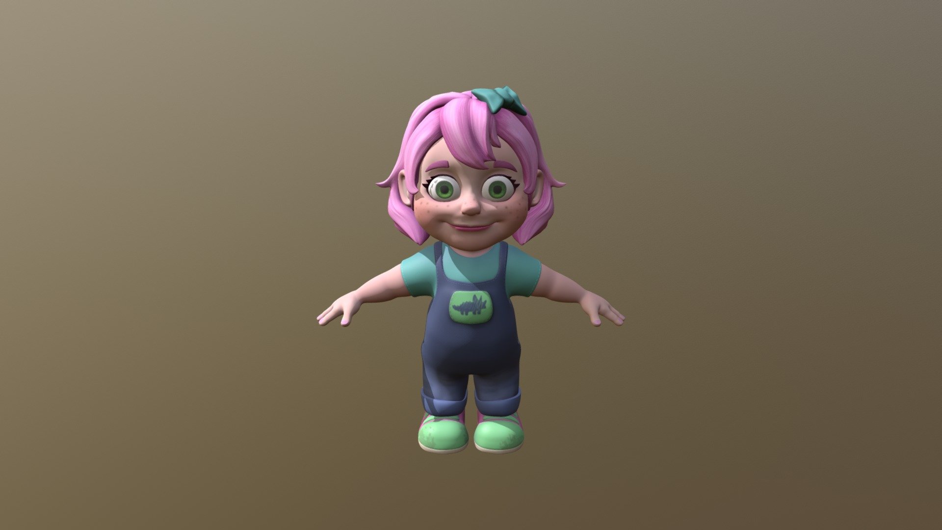 Claudia Textured v004 - 3D model by crayfishray [bc09eff] - Sketchfab