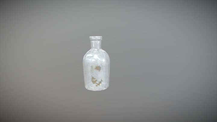 Аптечный пузырёк 1947-1953 3D Model