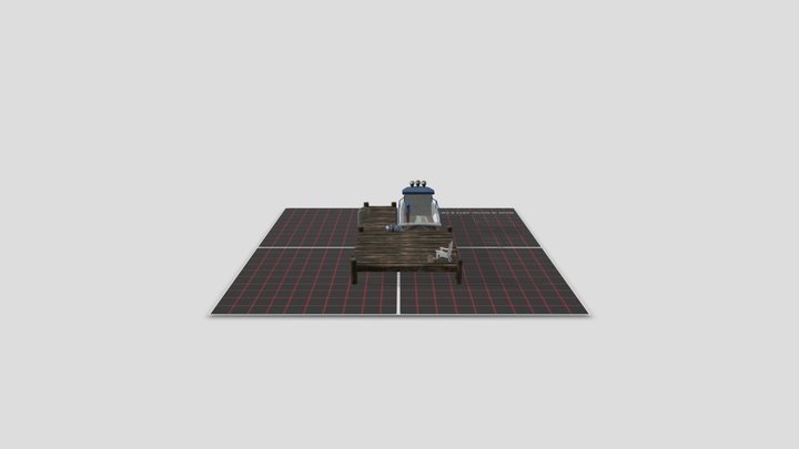 DAE 5 Finished Props - By The Ocean 3D Model