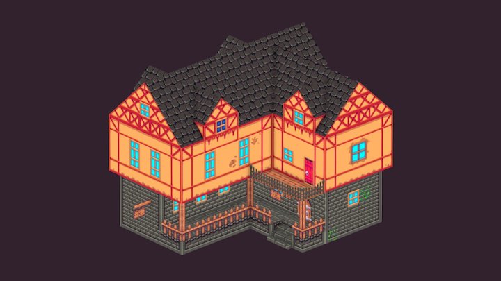 Woodworth Tavern 3D Model