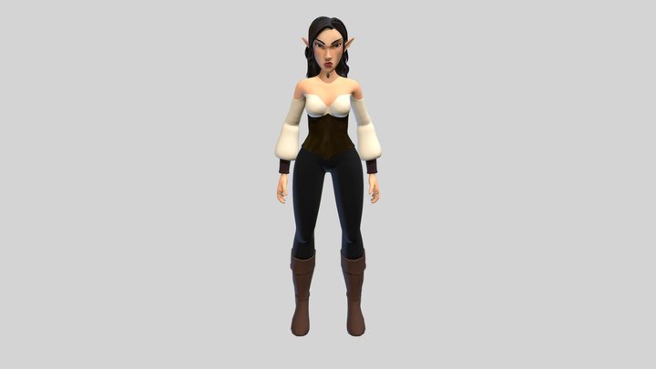 elf 3D Model