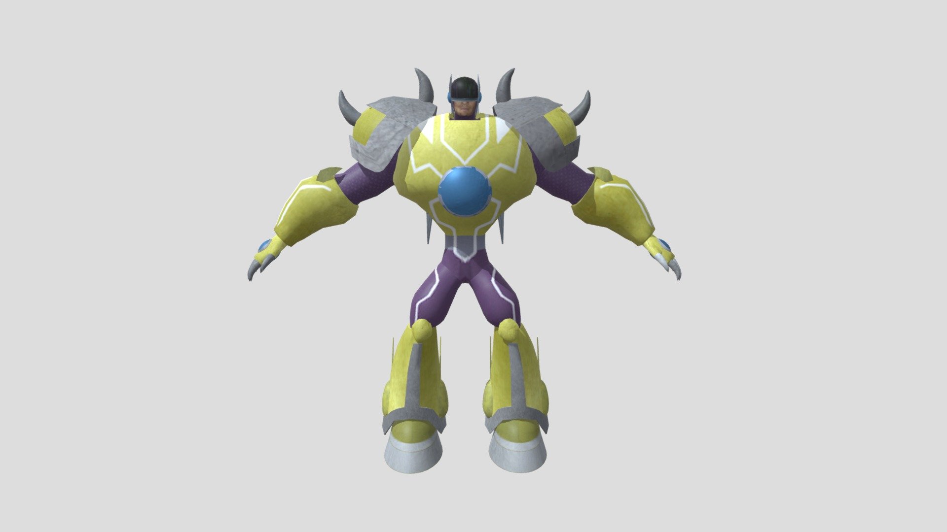 Giant Thunder (Rigged) - Download Free 3D model by Camgyo ...