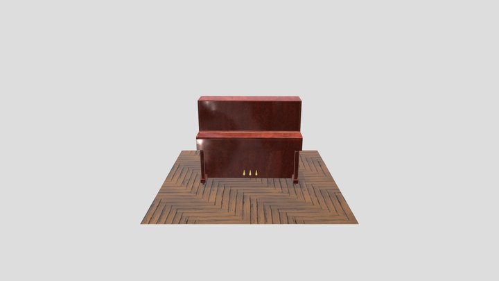 Pianoforte 3D Model