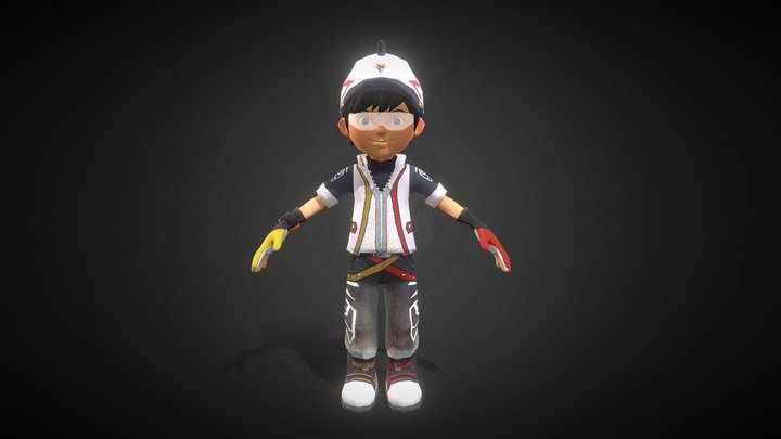boboboy supra 3D Model