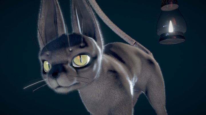 Cats A 3d Model Collection By Underpaintling Touchwood Sketchfab