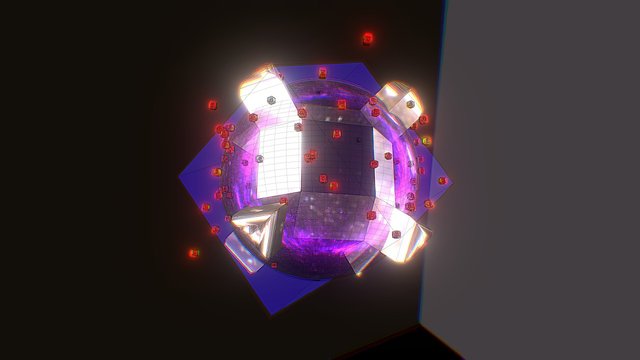Particle Thruster 3D Model