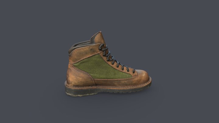 Danner Ridge Boot 3D Model