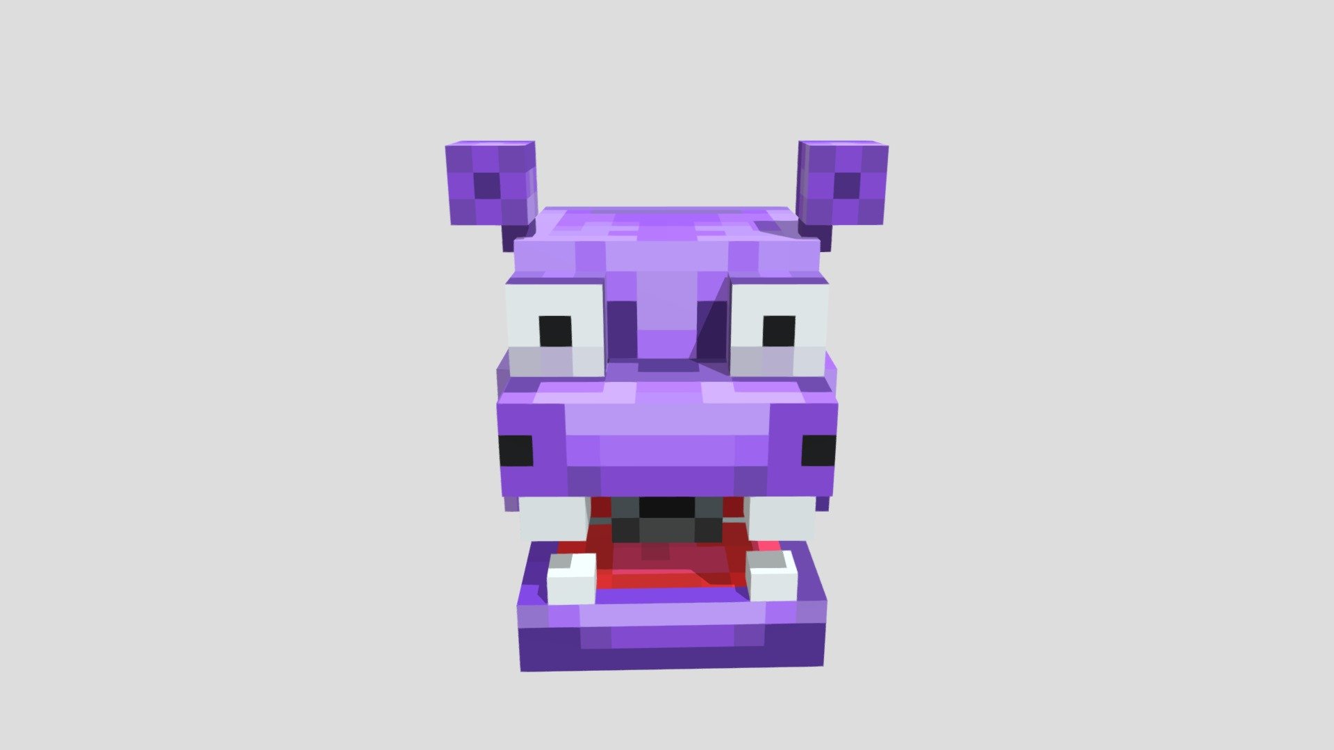 Pizza Hippo Model Pixel Gun 3D - Download Free 3D model by FREAXZGaming ...