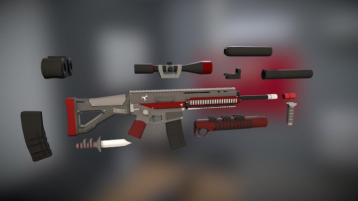 ACR Modular 3D Model
