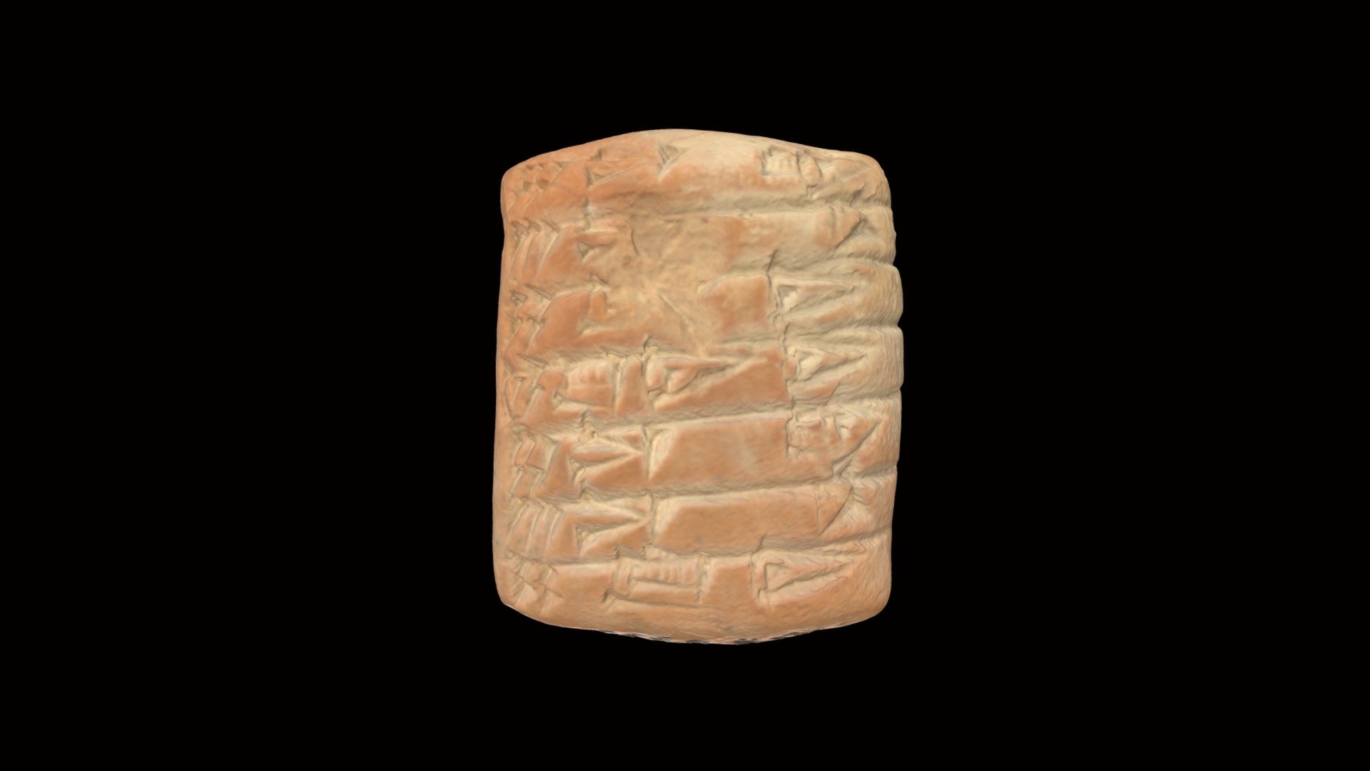 Cuneiform Tablet HMANE1899.2.454 - 3D model by Harvard Museum of the ...