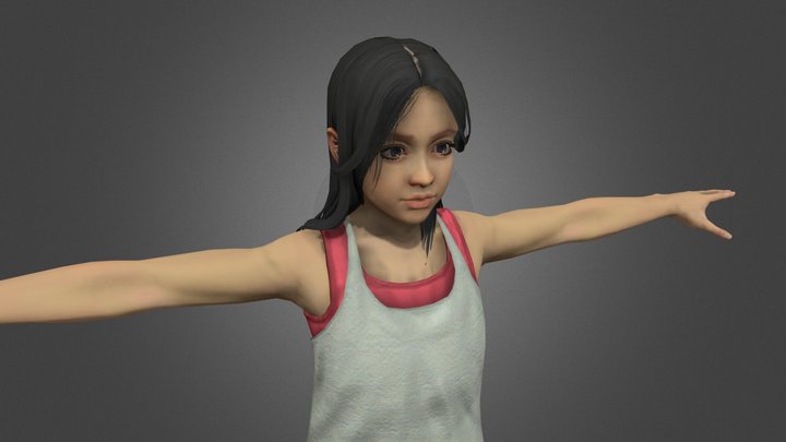 Yakuza 3 - haruka (okinawa) 3D Model
