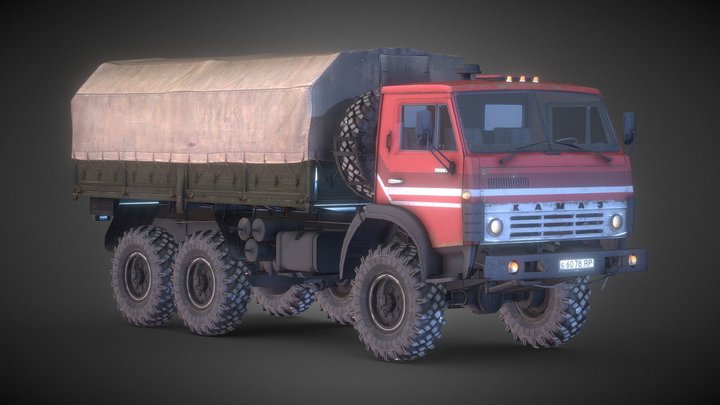 Kamaz 4310 - Dayz Bastard 3D Model