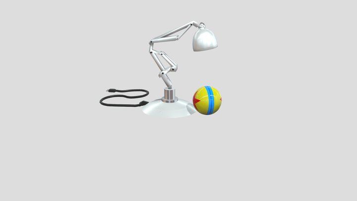 Pixar lamp 3D Model