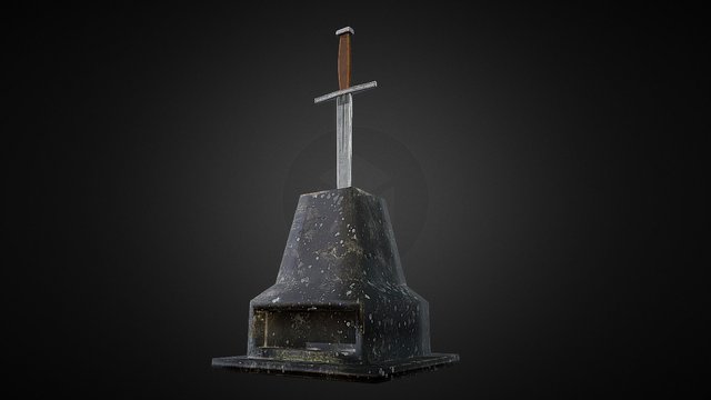 Excalibur by Gabbmho 3D Model