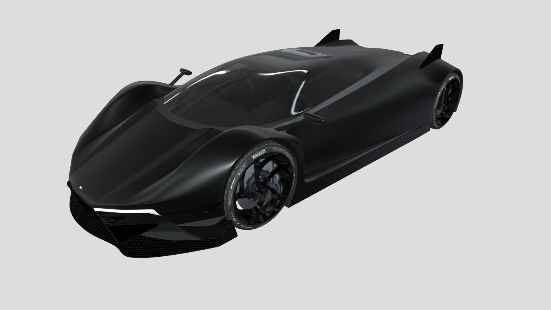 GARUDA - Hypercar (Rigged) - Buy Royalty Free 3D model by inƨane ...