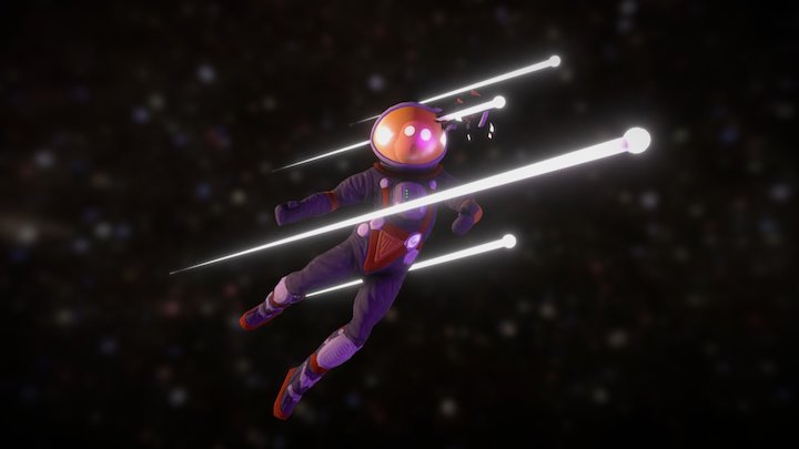 Spaceman 3D Model