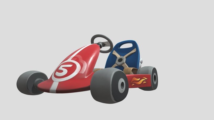 Flame Racer Go Kart