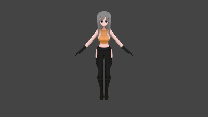 Anime girl Character - Aila