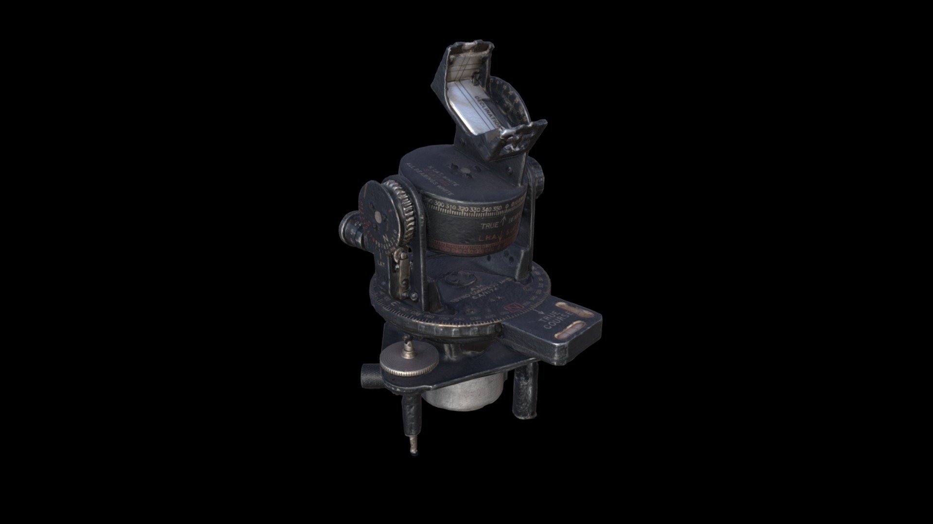 nav_compass - 3D model by Paul Brogren (@paulbrogren) [bc193a0] - Sketchfab