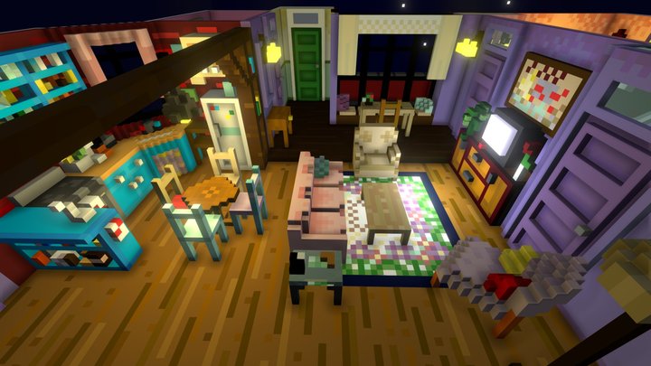 FRIENDS 3D Model
