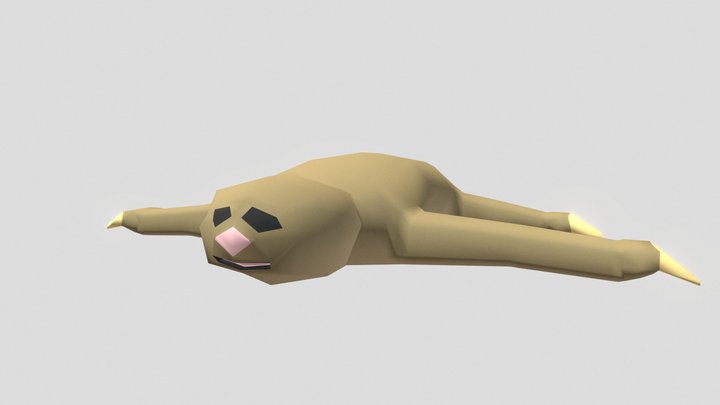 Weekly: Sloth 3D Model