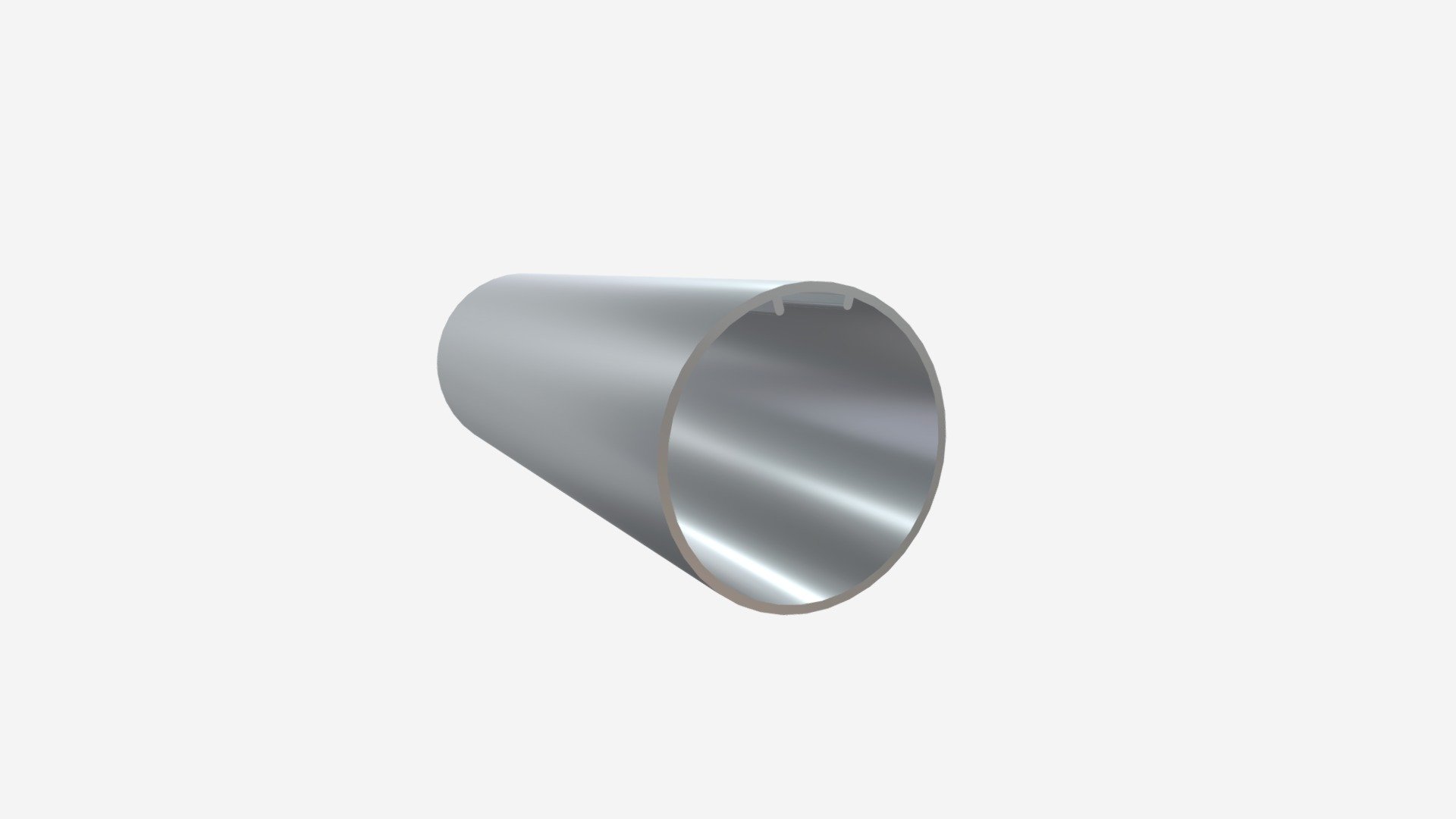Tubo aluminio 32 mm — Sketchfab embed 3D viewer