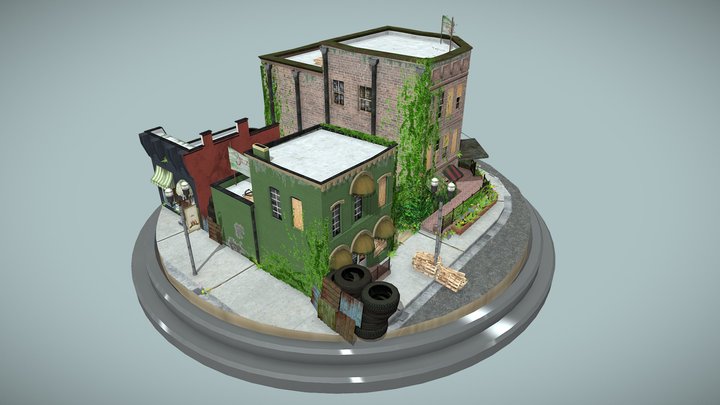 CityScene Woodbury - 1DAE02 Van Severen Jasmijn 3D Model