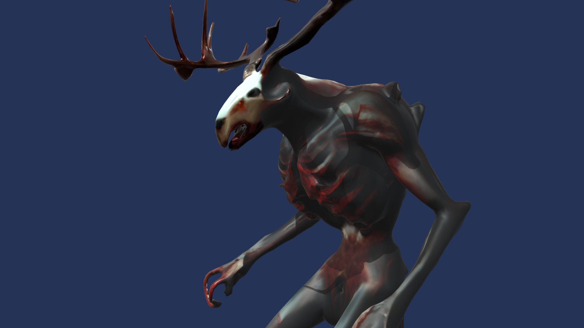 ai wendigo - 3D model by dalek7261 [bc1a862] - Sketchfab