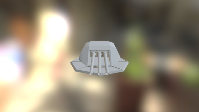 Cannon Lv-3 3D Model