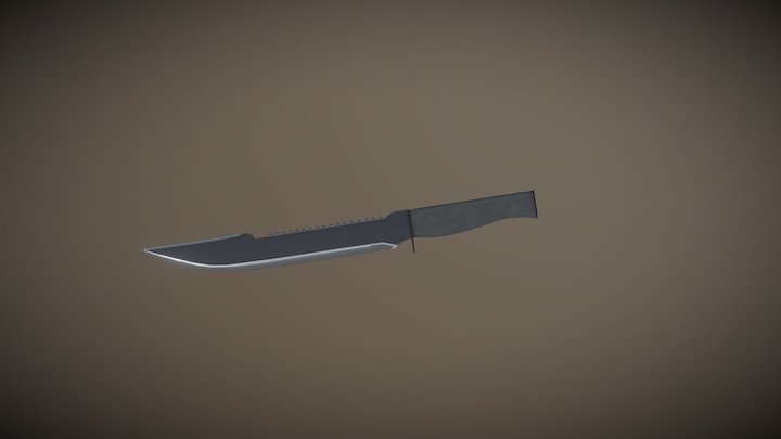ナイフ 3D Model